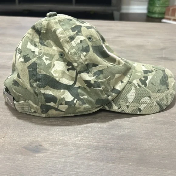 Puma Camouflage Hat Pink Puma Logo. Women’s. - Picture 3 of 6